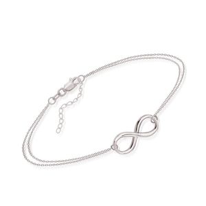Midas Double Chain Infinity Bracelet